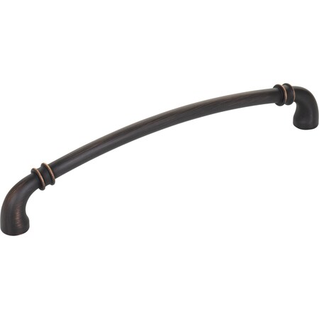 Jeffrey Alexander 192 mm Center-to-Center Brushed Oil Rubbed Bronze Marie Cabinet Pull 445-192DBAC